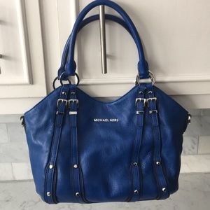 Michael Kors electric blue purse